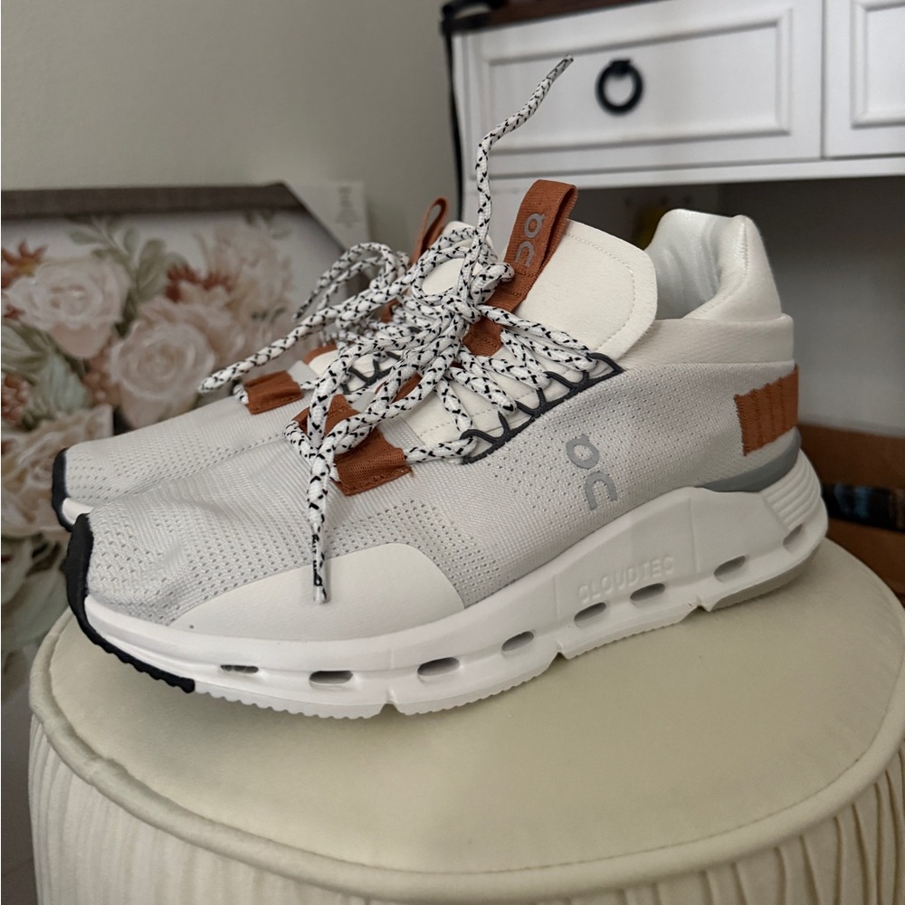 On Cloudnova in White Pearl